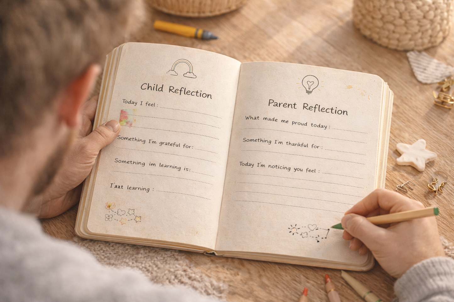 Rainbow Snuggles Journal